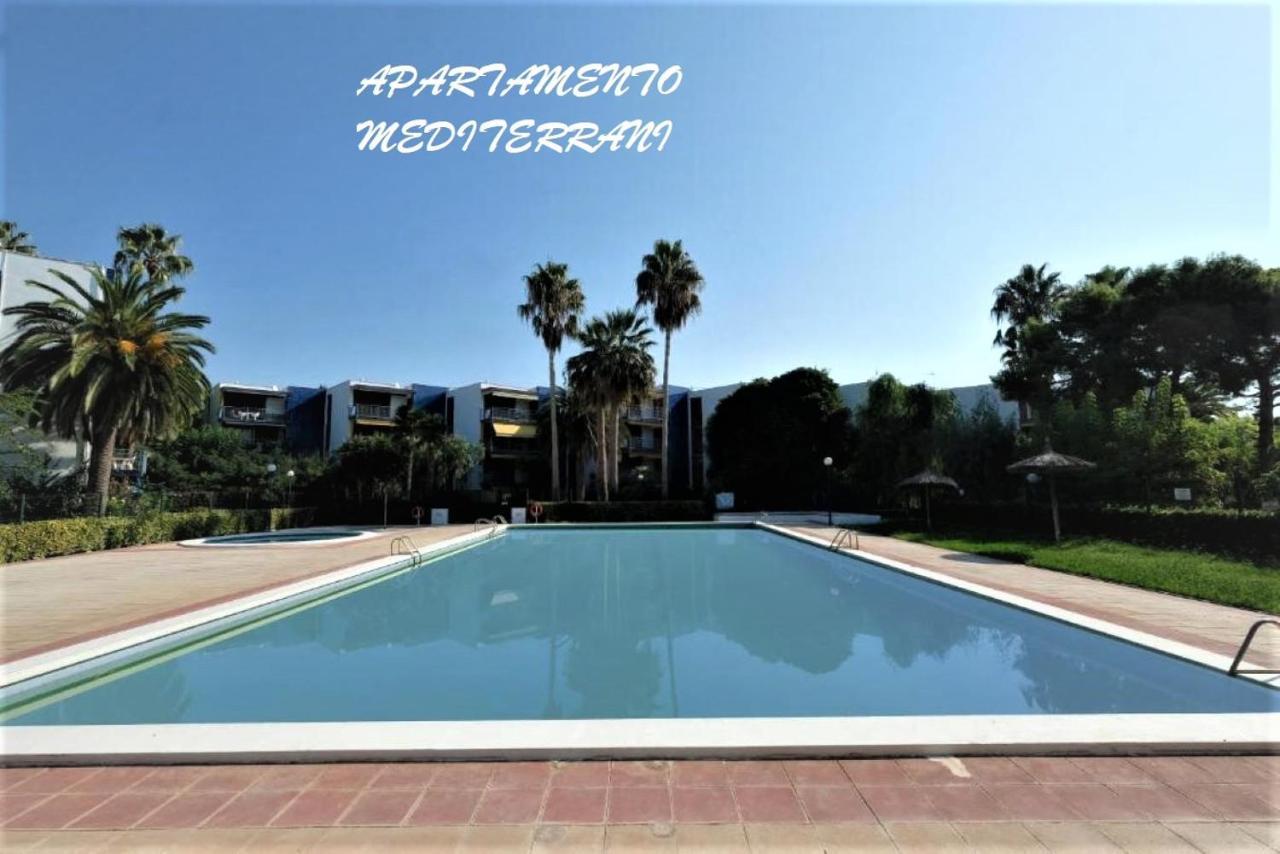 Apartamiento Mediterrani,Vistas Al Mar,Piscina! Villafortuny Extérieur photo